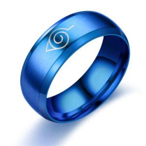 Naruto Anime Blue Ring Cosplay